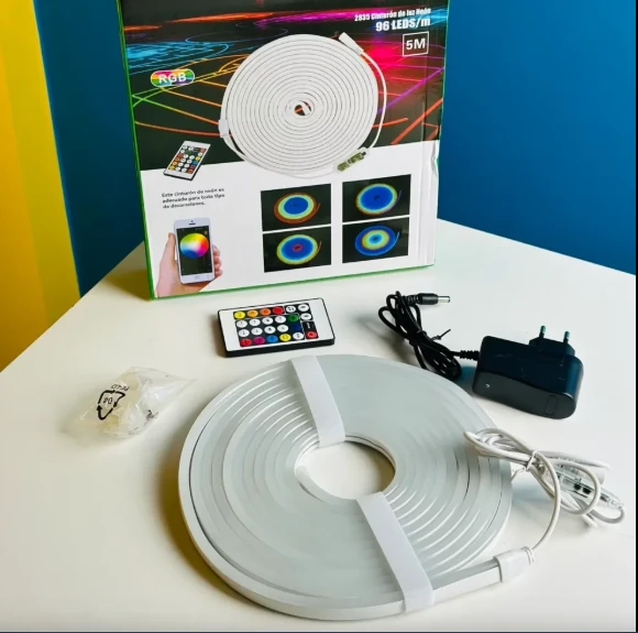 GearUP NRGB50 5 Meter RGB Neon Light with App & Remote Control