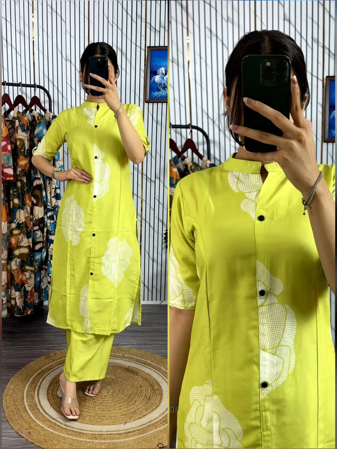 Readymade Two Piece Kurti